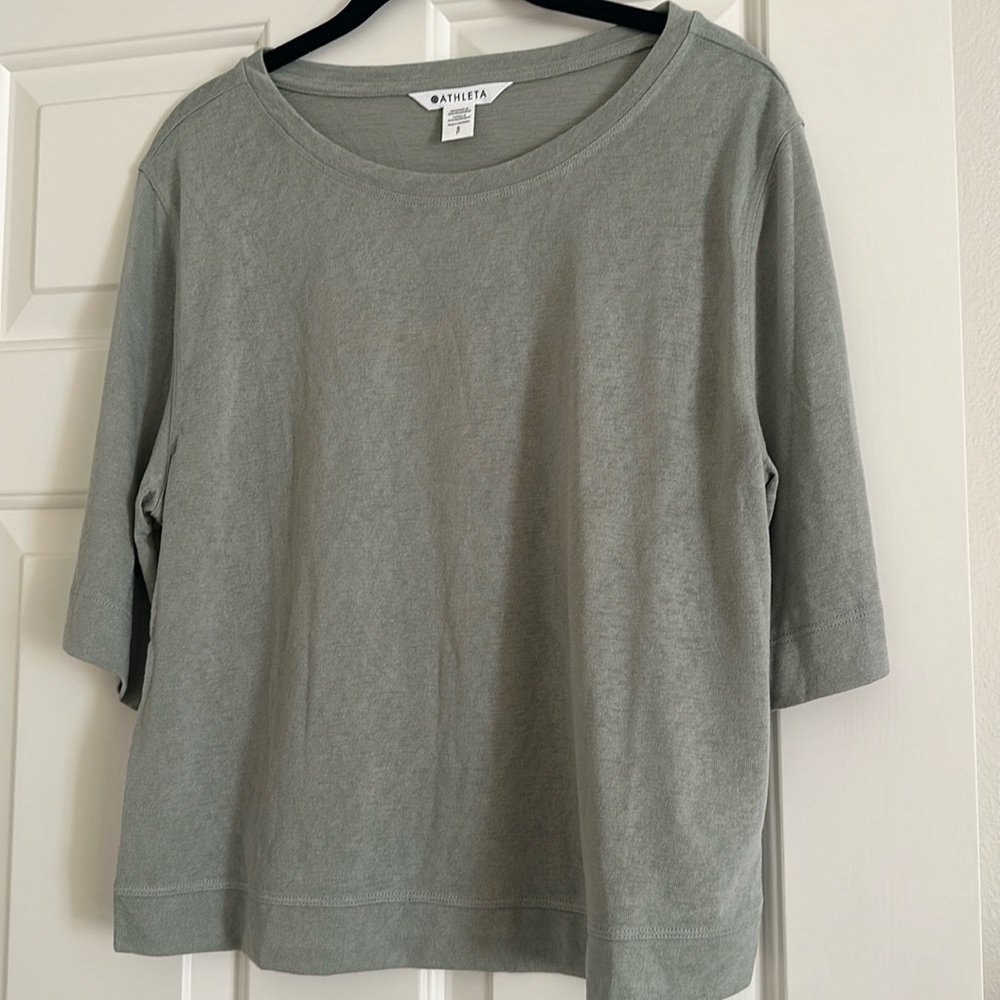 Sage green Athleta tensel modal- amazing for fall!